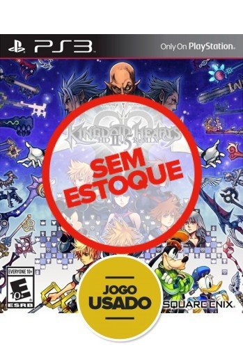 Kingdom Hearts HD 2.5 Remix - PS3 ( Usado )